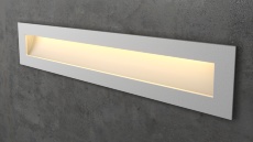 Белый прямоугольный светильник для лестницы Integrator IT-773-White