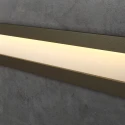 Бронзовый встраиваемый прямоугольный светильник для лестницы Integrator IT-773-Bronze