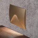 Золотой светодиодный встраиваемый квадратный светильник светильник Integrator Stairs Light IT-751-Gold