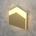 Золотой встраиваемый светодиодный светильник для лестницы Integrator IT-781-Gold Up