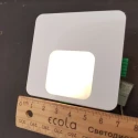 Серый квадратный светильник Integrator IT-021 Gray аналог Zamel Moza