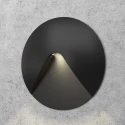 Чёрный круглый светильник для лестницы Integrator IT-750-Black