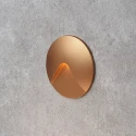 Бронзовый круглый светильник для лестницы Integrator IT-750-Bronze