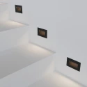 Светильники встроенные для подсветки ступеней лестницы Steps S1764