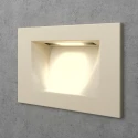 Бежевый светодиодный влагозащищенный светильник для подсветки уличной лестницы Integrator IT-731-Beige-IP65