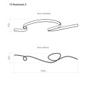 Подвесной светильник волна LED IT-FlexMetal-3 Подвесной светильник волна LED IT-FlexMetal-3