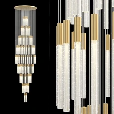 Люстра длинная Integrator IT-Laser-Bubbles-200-3840-2