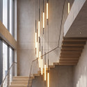 Люстра для лестницы и второго света IT-Piercing light