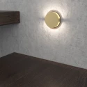 Круглый встраиваемый в стену светодиодный светильник