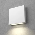 Белый квадратный светильник для подсветки лестницы