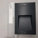 Чёрный влагозащищённый светильник Integrator IT-758-Black