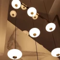 Люстра шары для лестницы IT-Flying saucers