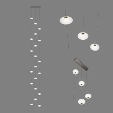 Люстра для лестницы IT-Flying saucers