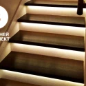 Комплект автоматической подсветки ступеней лестницы светодиодной лентой