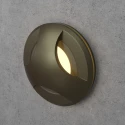 Круглый встраиваемый светодиодный светильник бронзовый для лестницы Integrator