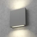 Серый встраиваемый в стену светодиодный светильник для лестницы