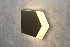 Бронзовый светильник для лестницы Integrator IT-782-Bronze Right