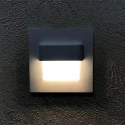 Чёрный квадратный светильник на лестницу Integrator Ladder Light IT-038 Black