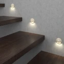 Бежевый круглый светильник для лестницы Integrator Ladder Light IT-035 Beige