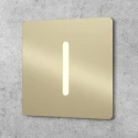 Квадратный светильник светодиодный для лестницы бронза Integrator IT-752-Bronze