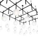 Подвесной светильник Integrator Mesh of pipes with balls, LED шары