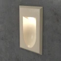 Бежевый прямоугольный светильник для лестницы