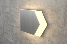 Алюминиевый светильник для лестницы Integrator IT-782-Alum Right