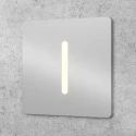 Квадратный серый светильник для подсветки лестницы Integrator IT-752-Alum