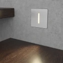 Квадратный серый светильник Integrator Stairs Light IT-752-Alum