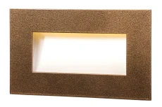 Прямоугольный бронзовый светильник на лестницу Integrator IT-764-Bronze