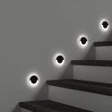 Чёрный встраиваемый светильник для лестницы Integrator Stairs Light IT-739-WW-Black
