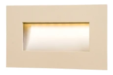 Бежевый прямоугольный светильник на лестницу Integrator IT-764-Beige