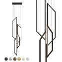 Большая люстра с трапециями IT-Trapezium-Cascade-Progression