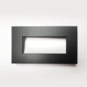 Прямоугольный чёрный светильник на лестницу Integrator IT-764-Black