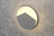Серый круглый светильник для лестницы Integrator IT-783-Gray Up
