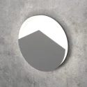 Серый круглый светильник для лестницы Integrator IT-783-Gray Up