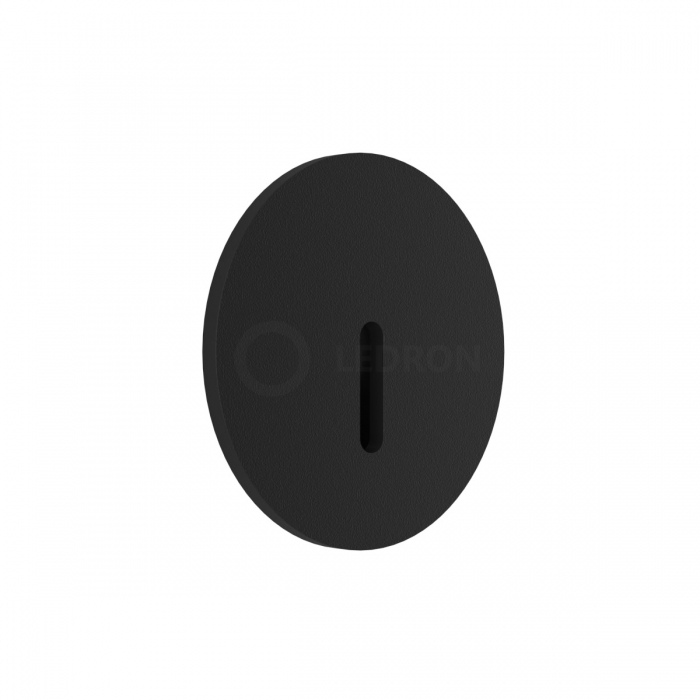 LeDron R712 Black Чёрный светодиодный светильник для подсветки ступеней