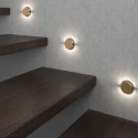 Бронзовые светильники на лестницу