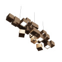 Большая люстра IT Horizont cubes chandelier, LED, кубы