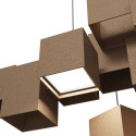 Большая люстра IT Horizont cubes chandelier, LED, кубы