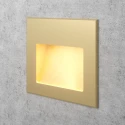 Квадратный золотой светильник Integrator IT-013