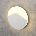 Белый круглый встраиваемый LED светильник для лестницы Integrator IT-783-White Up