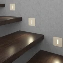 Светильники бежевые для подсветки лестницы накладные