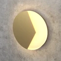Золотой круглый светильник для лестницы Integrator IT-783-Gold Right
